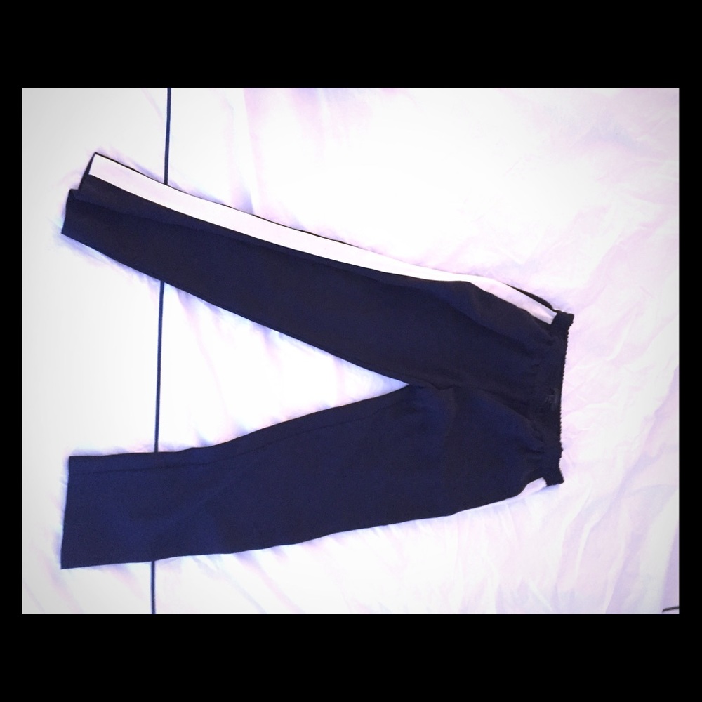 Jcrew navy and white pants